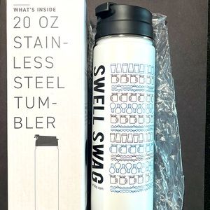 NWT H2gO 20oz Stainless Steel Tumbler